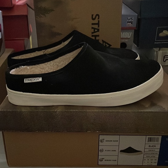 New Staheekum Women's Plush Lining Indoor Outdoor Cami Mule - Picture 1 of 5